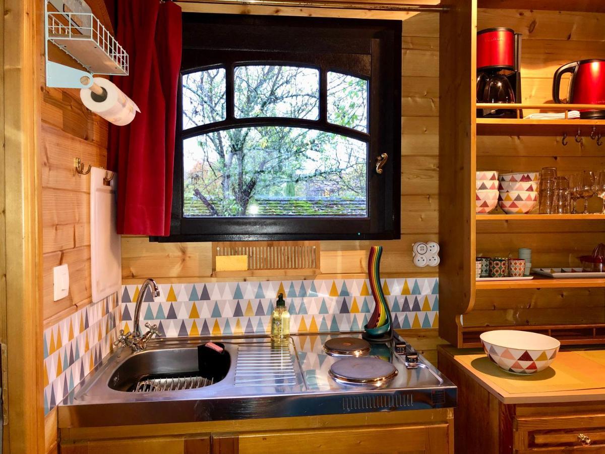 Millygite Roulotte - 4 Seasons Chalet-On-Wheels Екстер'єр фото